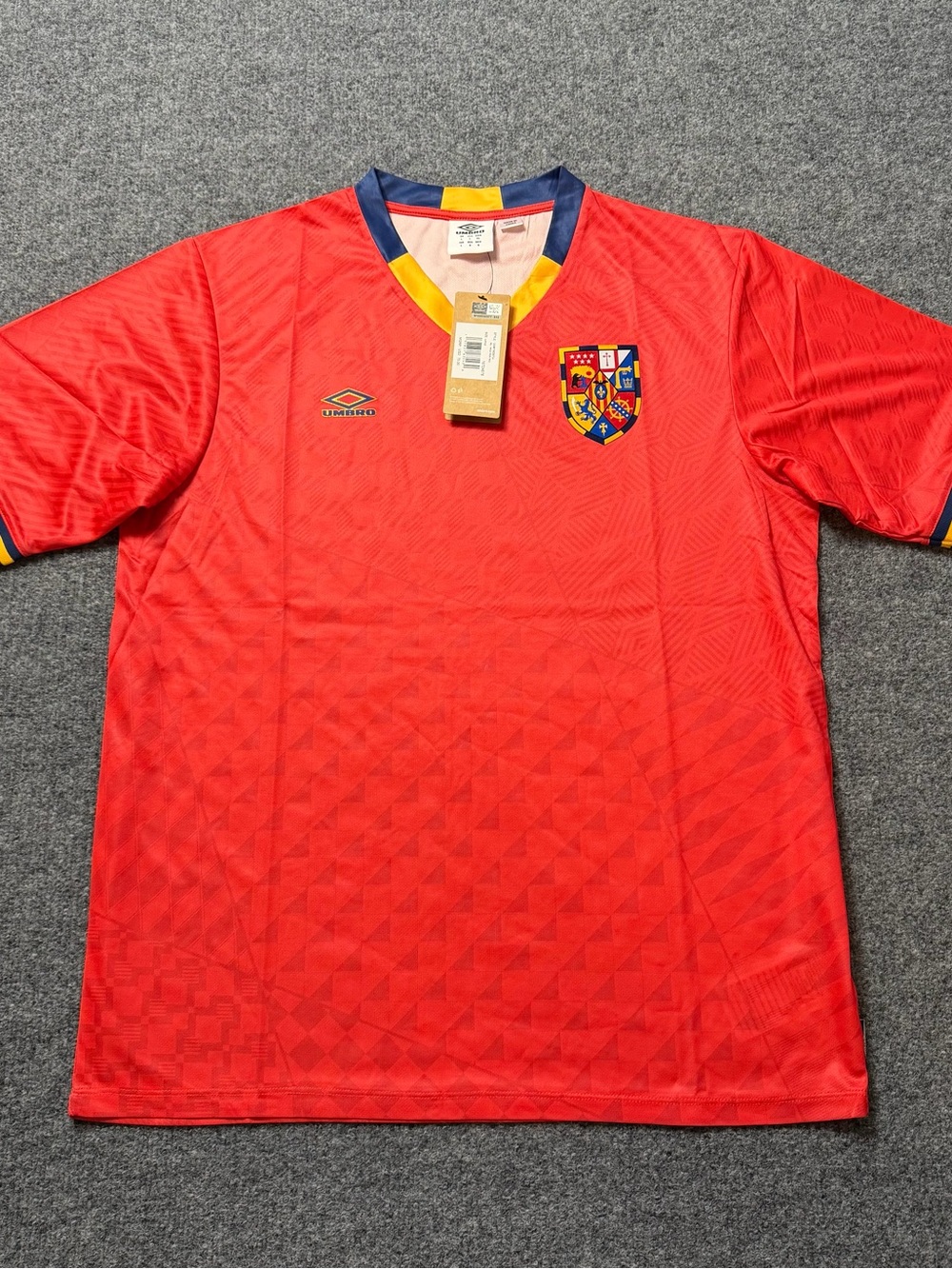 Umbro 2024 Spain Iconic Soccer Jersey Shirt L Red United By Umbro 2024 Kit NWT